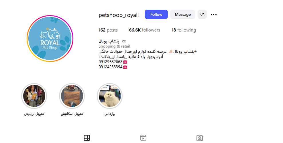 پت شاپ رویال